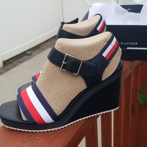 New Tommy Hilfiger wedges size 8 - Picture 4 of 7